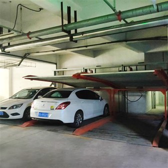 Ground Floor High-rise Two-storey Lifting and Traversing Parking System